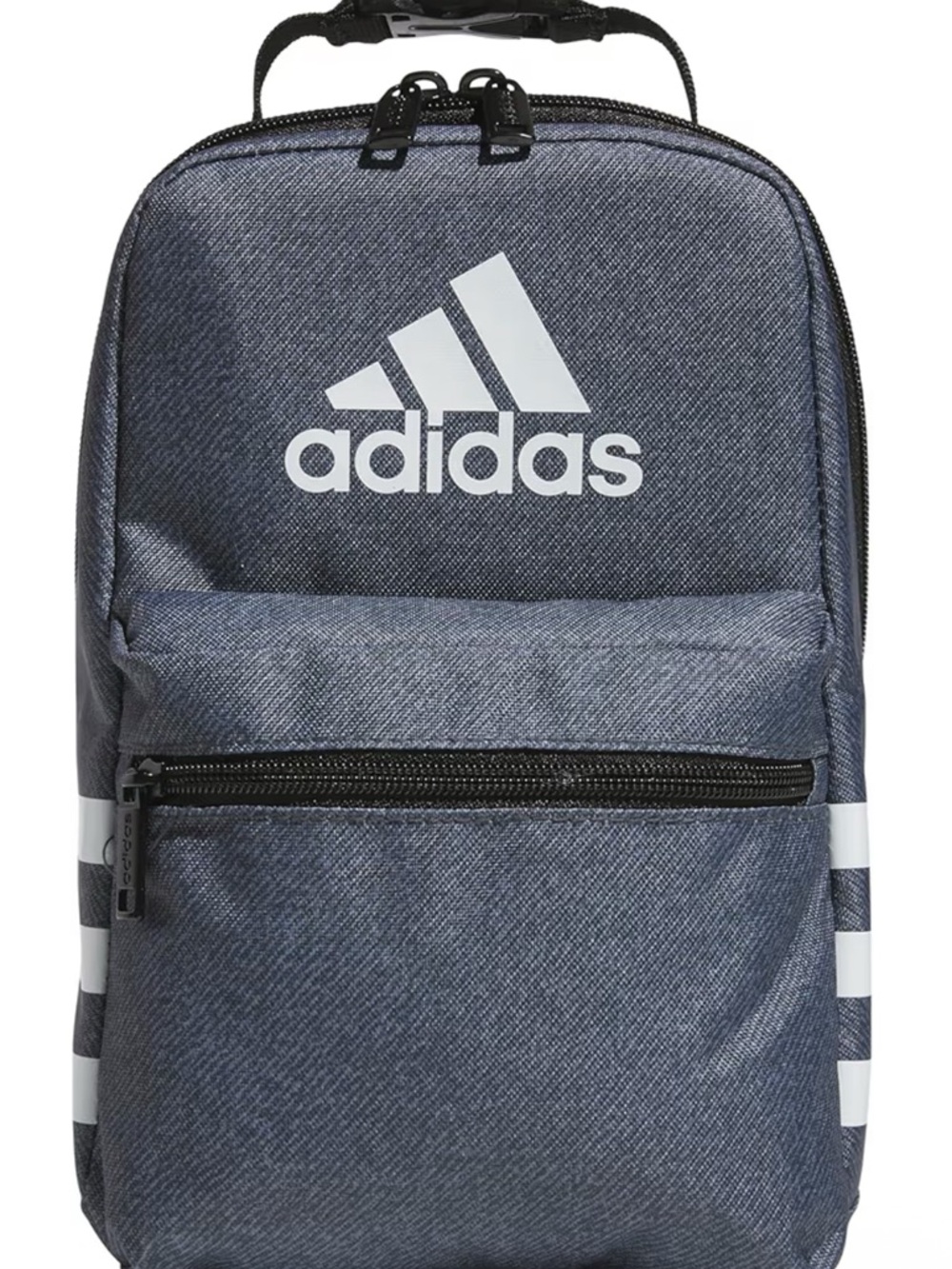 Adidas Santiago  lunch bag cooler for men, women insulated one size grey/black